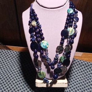Jules B 3 layer necklace